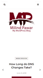 Mobile Screenshot of milindpawar.com